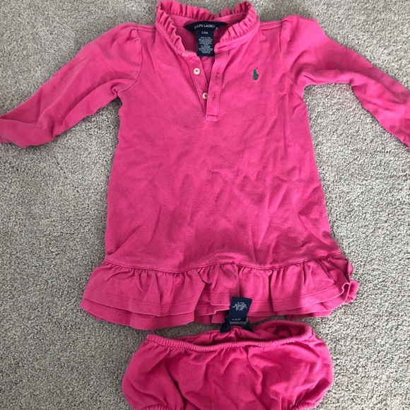 Ralph Lauren Other - Ralph Lauren 24 mos pink dress